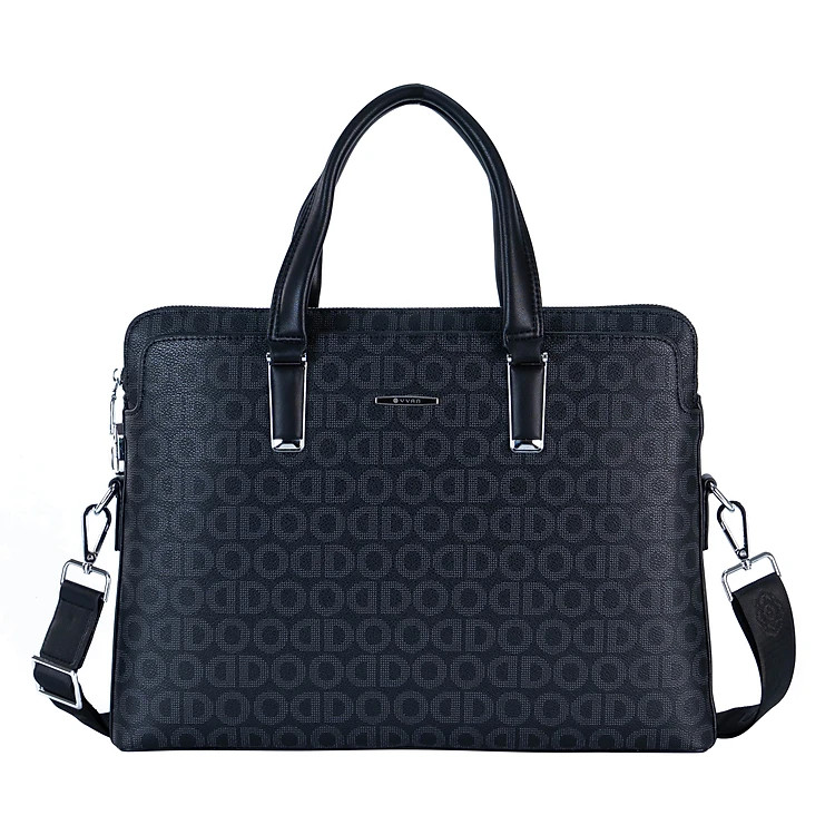 Túi xách da họa tiết monogram Yvan - 80175